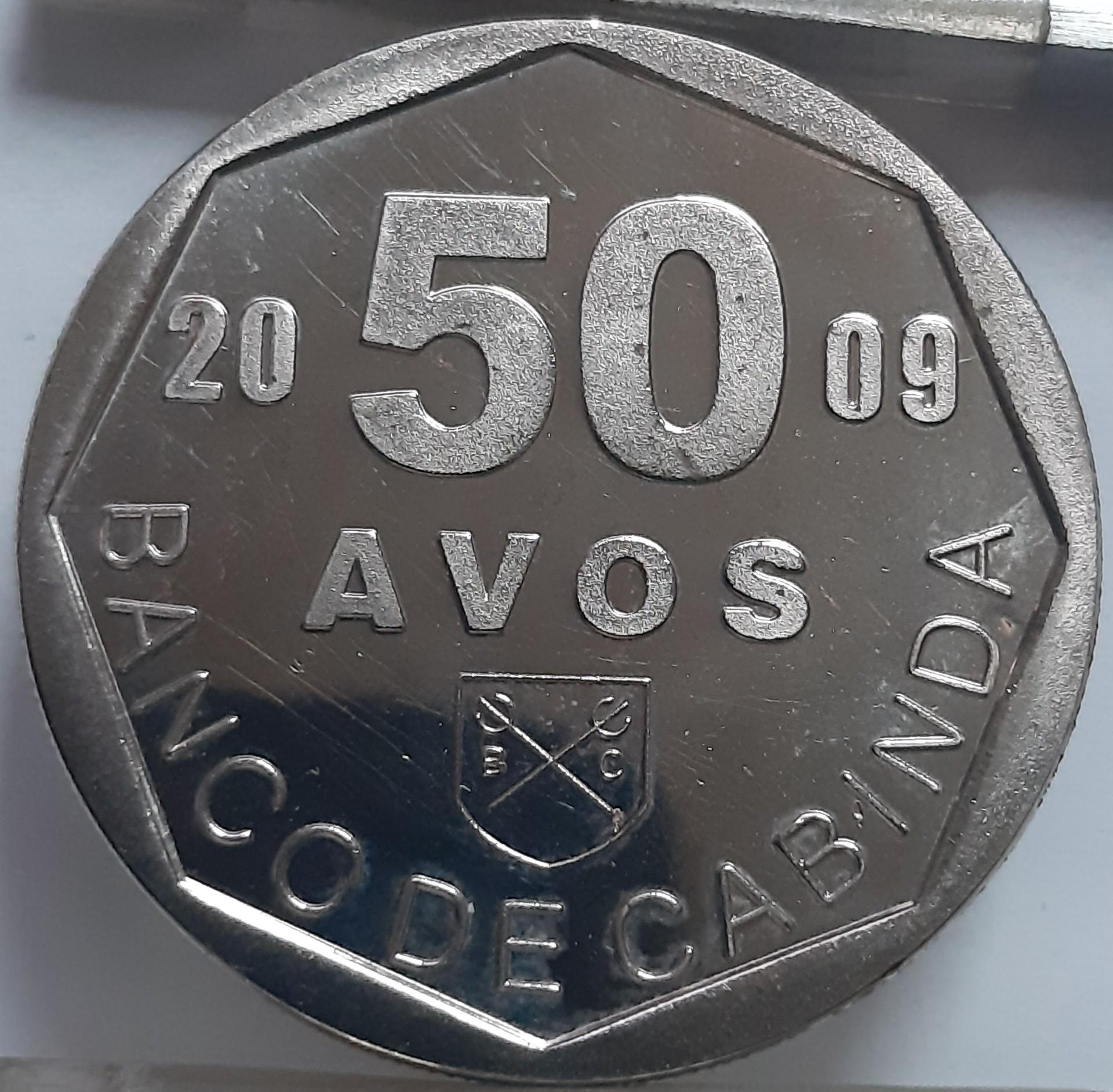 Kabinda (Angola) 50 avos 2009 Proof N#59717 (6315)