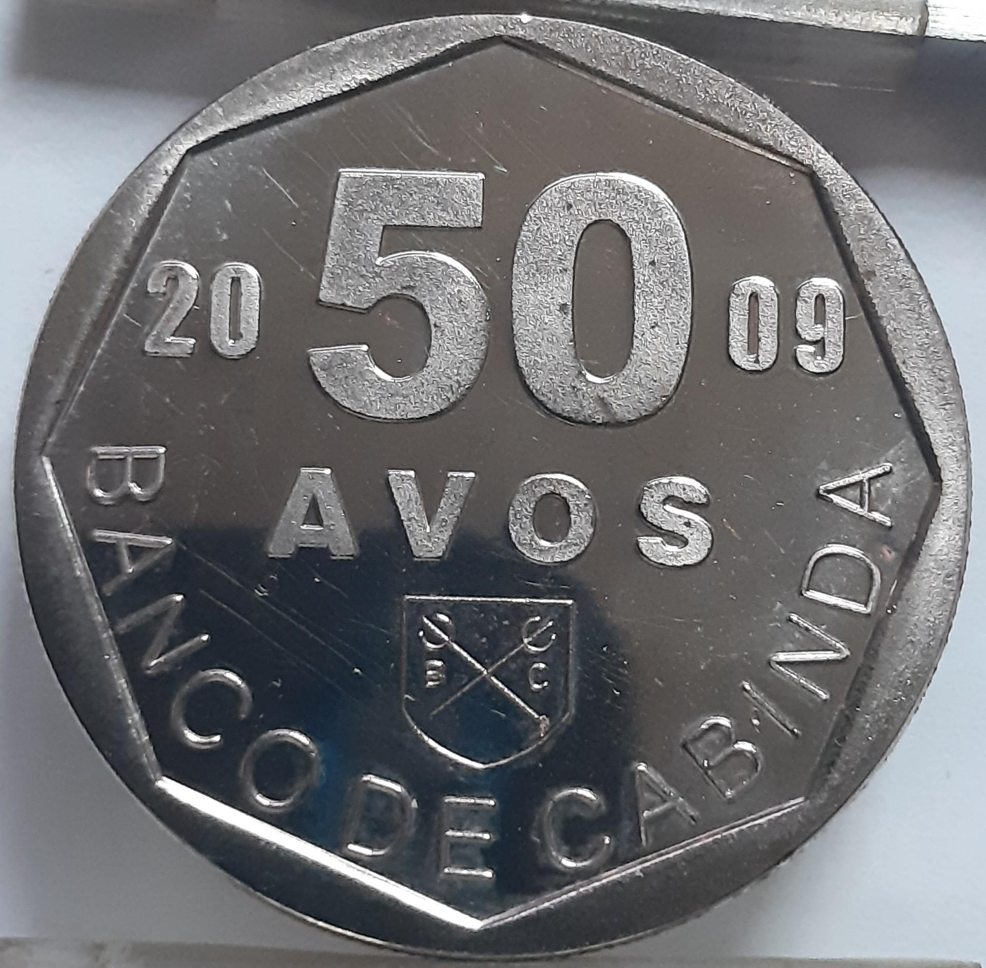 Kabinda (Angola) 50 avos 2009 Proof N#59717 (6315)