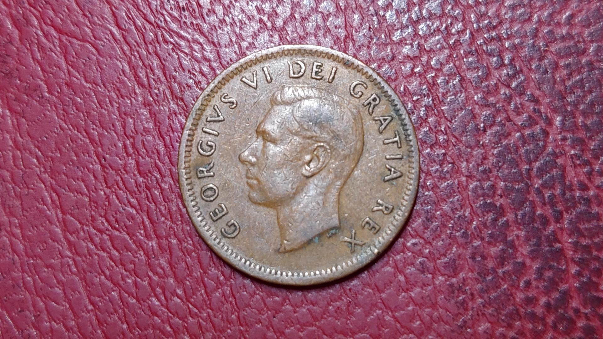 Kanada 1 centas, 1950 KM# 41