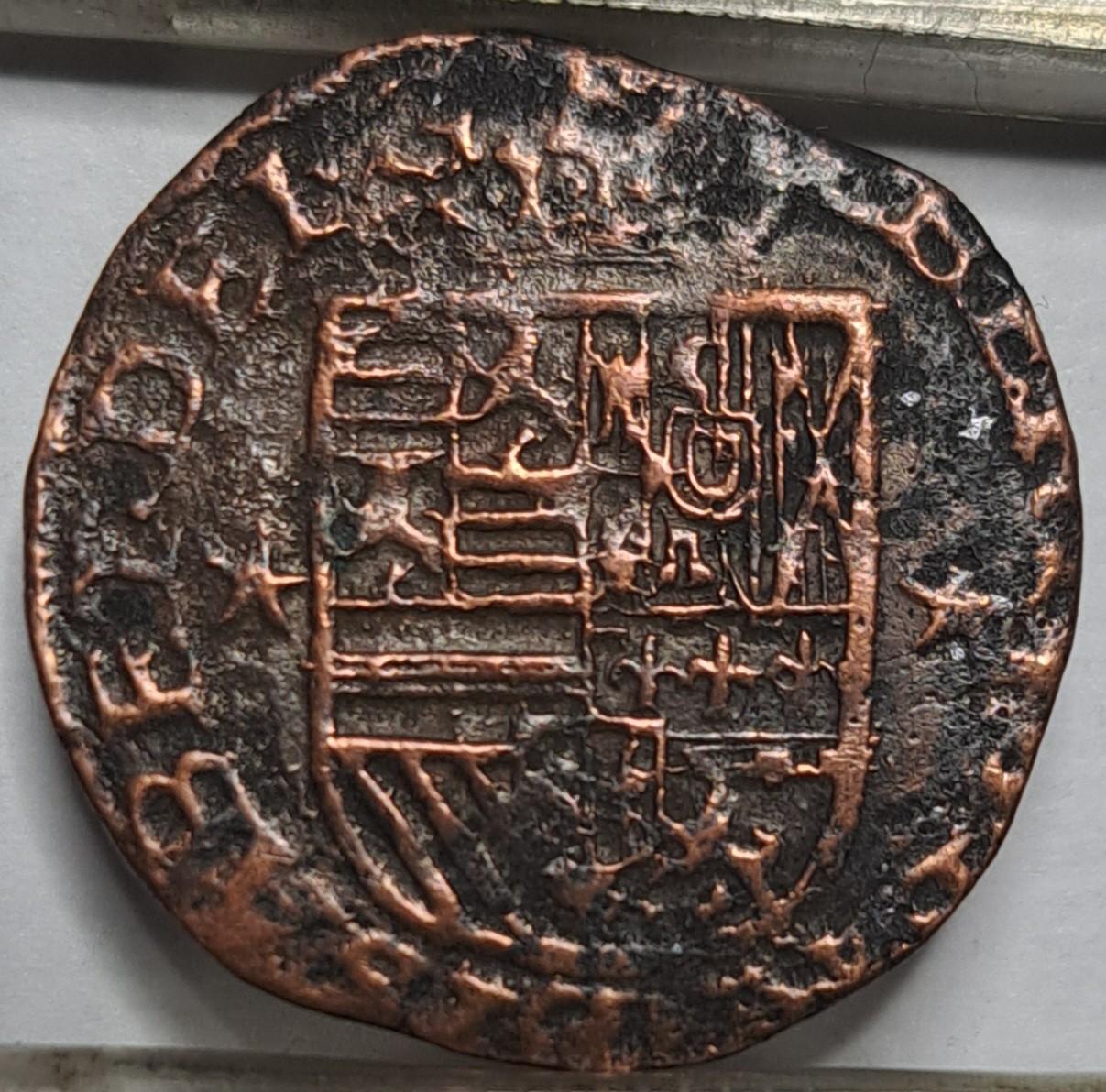 Ispanų Nyderlandai 1 Liardas 1613 N#9075 (6361)