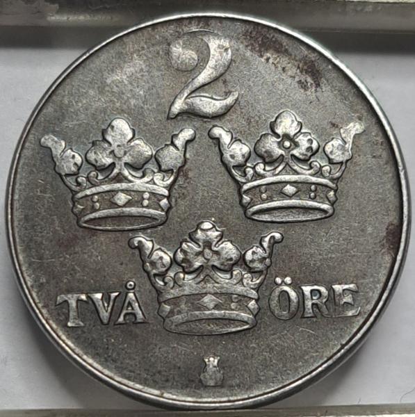 Švedija 2 erės 1948 KM#811 (6365)