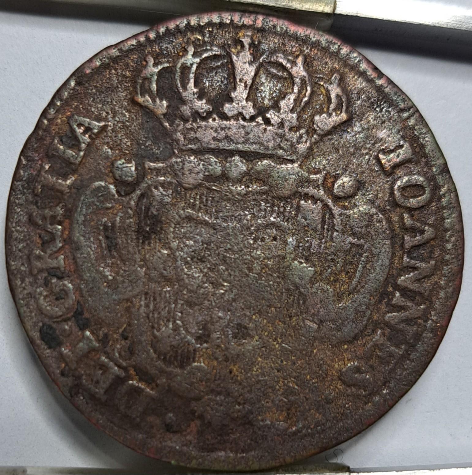 Portugalija 10 Realų 1736 KM#217 (6227)