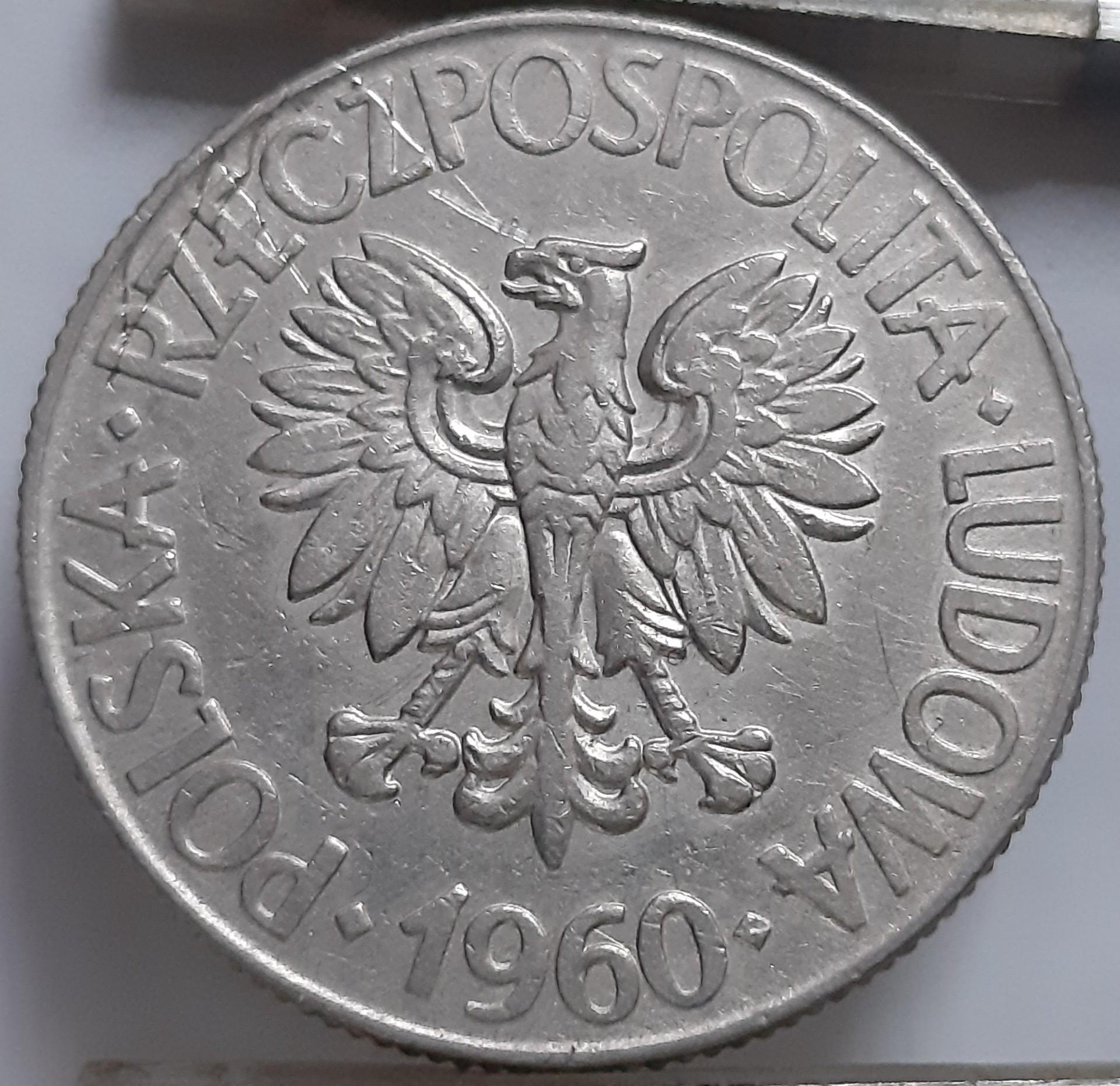Lenkija 10 zlotų 1960 Y#50 (6505)