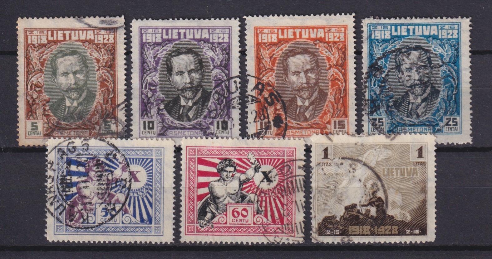 Lietuva 1928 Nepriklausomybės X metinės