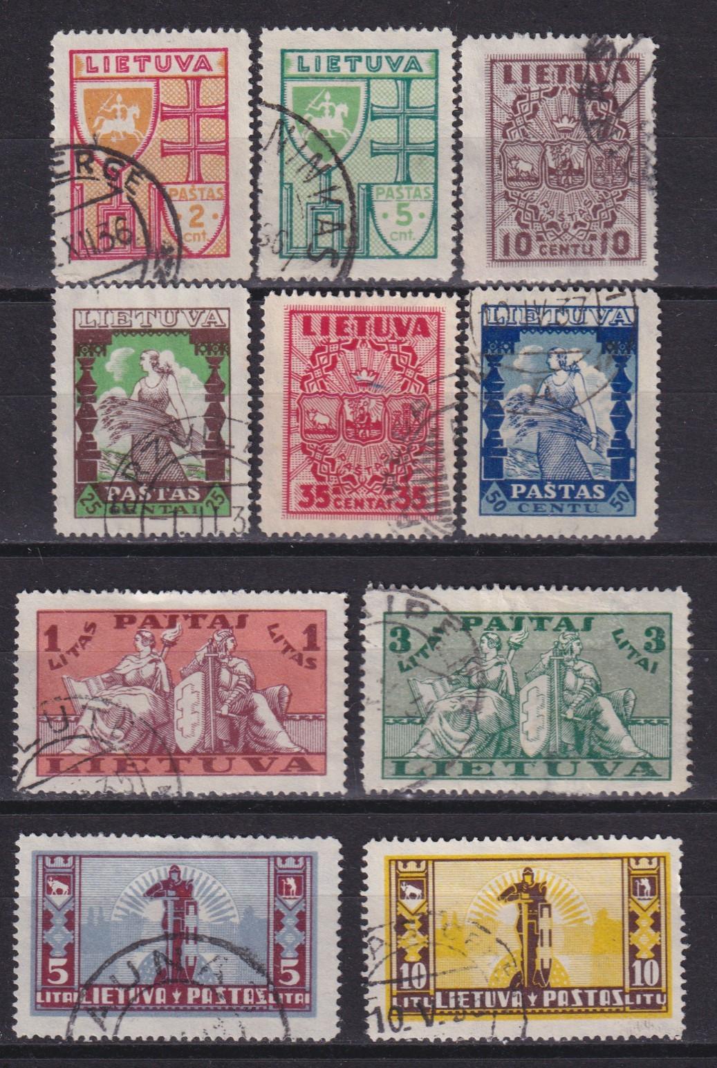 Lietuva 1934 standartinė laida