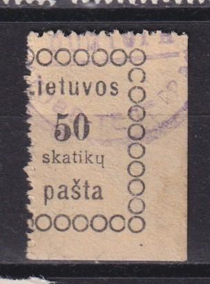 Lietuva 1918 Mi 8