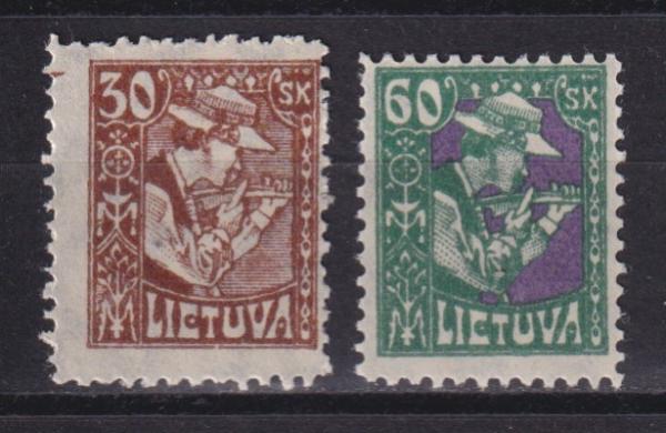 Lietuva 1921 Pjovėjas MNH