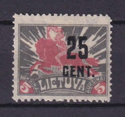 Lietuva 1922 Mi 71 MH
