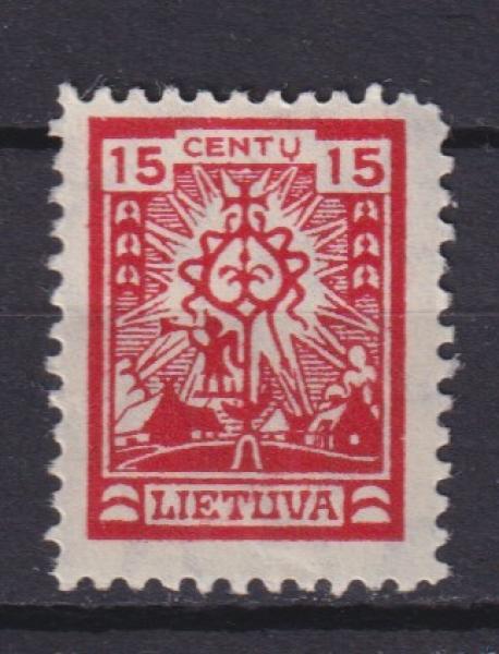 Lietuva 1923 Mi 188 korys, MNH