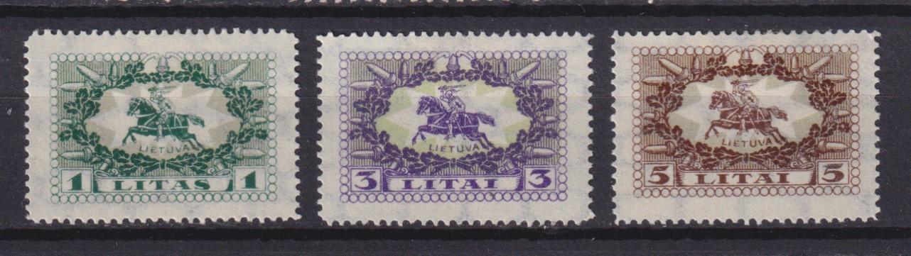 Lietuva 1927 Vytis, MH