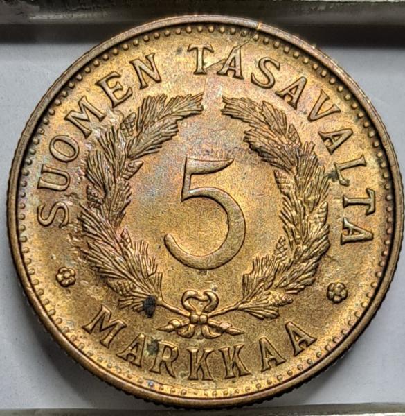 Suomija 5 Markės 1952 KM#31a (6240)