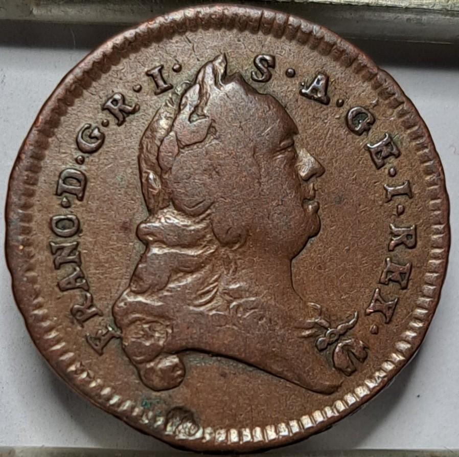 Austrija 1/2 Kreicerio ND 1760 (6722)