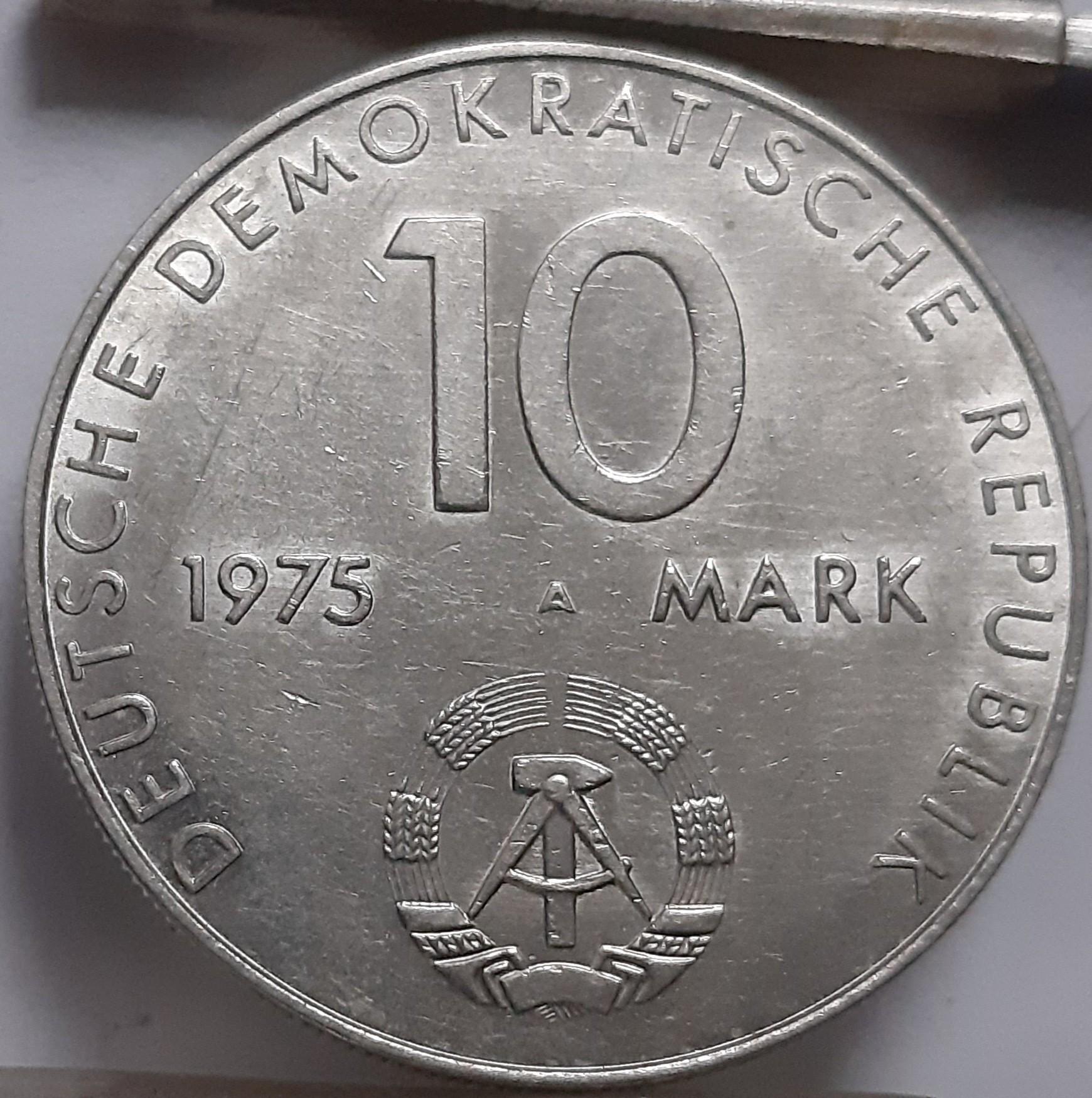 Vokietija 10 markiu 1975 proginė KM#58 (6171)