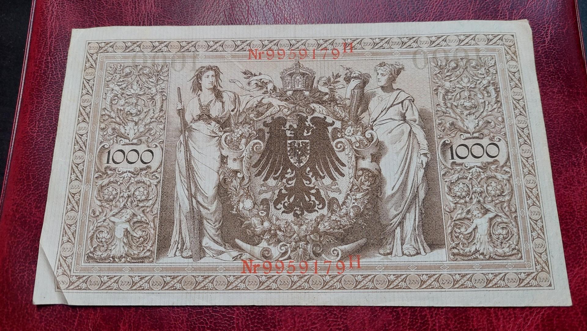 1,000 Mark 1910.04.21 Vokietija P-44b.5