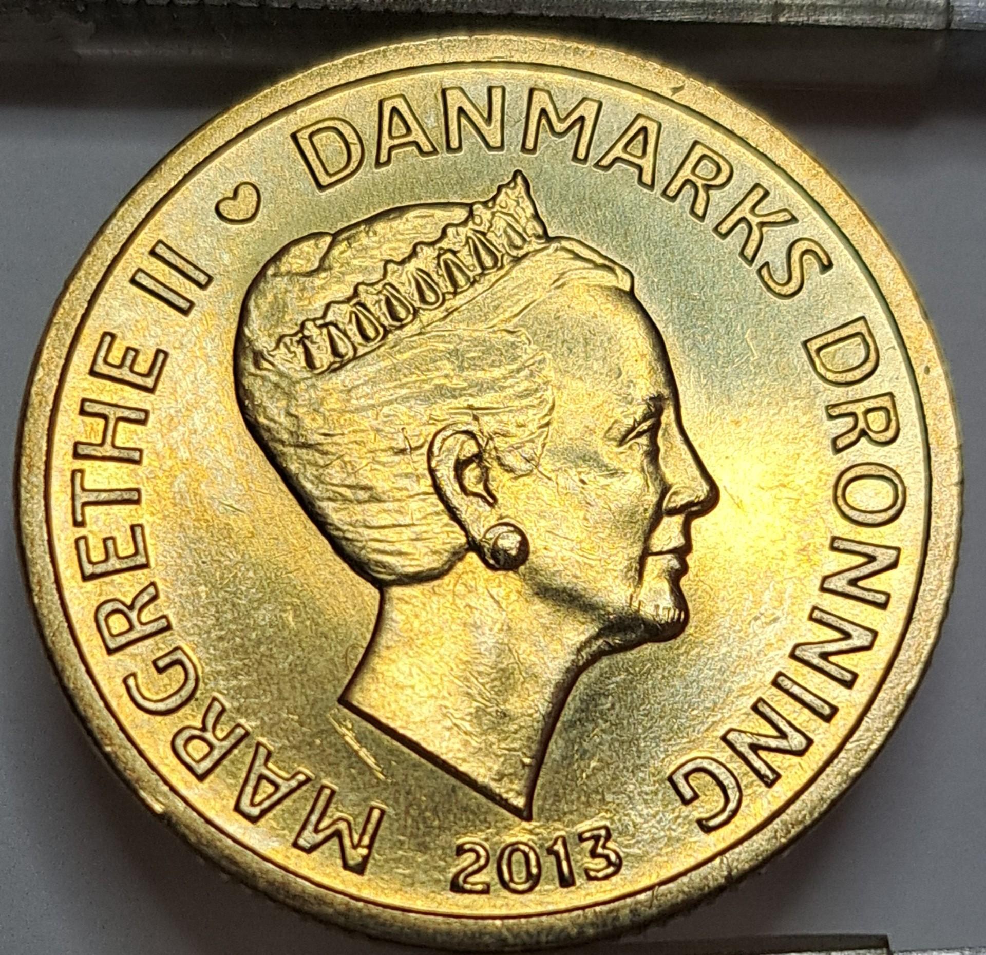 Danija 20 Kronu 2013 Proginė KM#958 (6785)