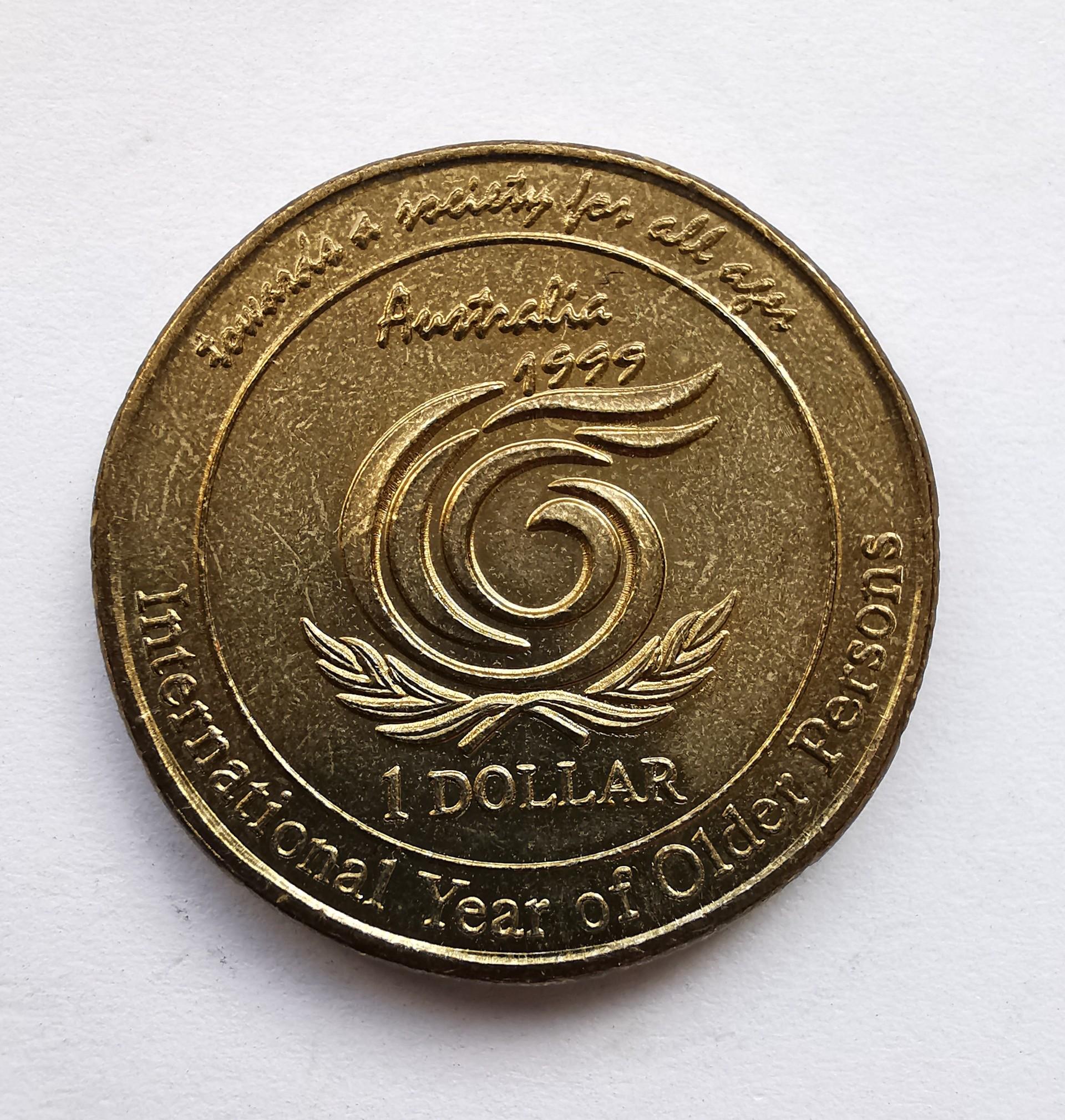 Australija 1 doleris 1999