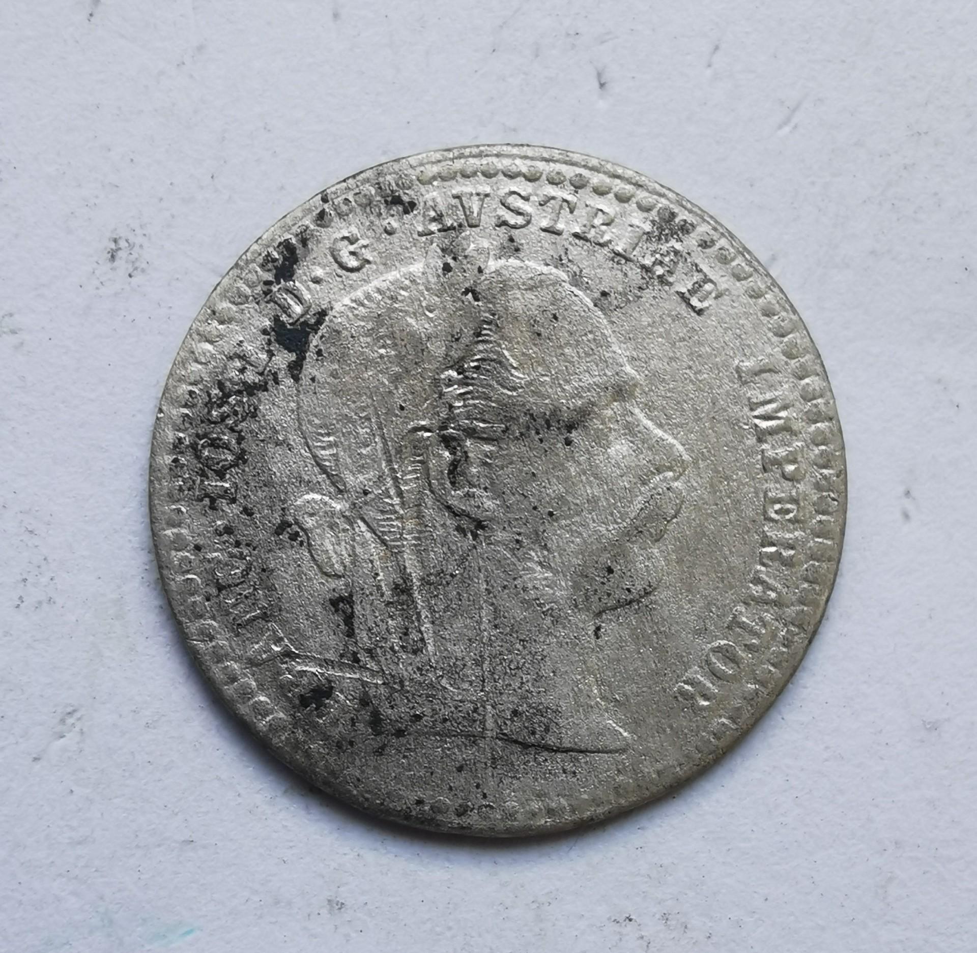 Austrija 10 kreuzer 1869