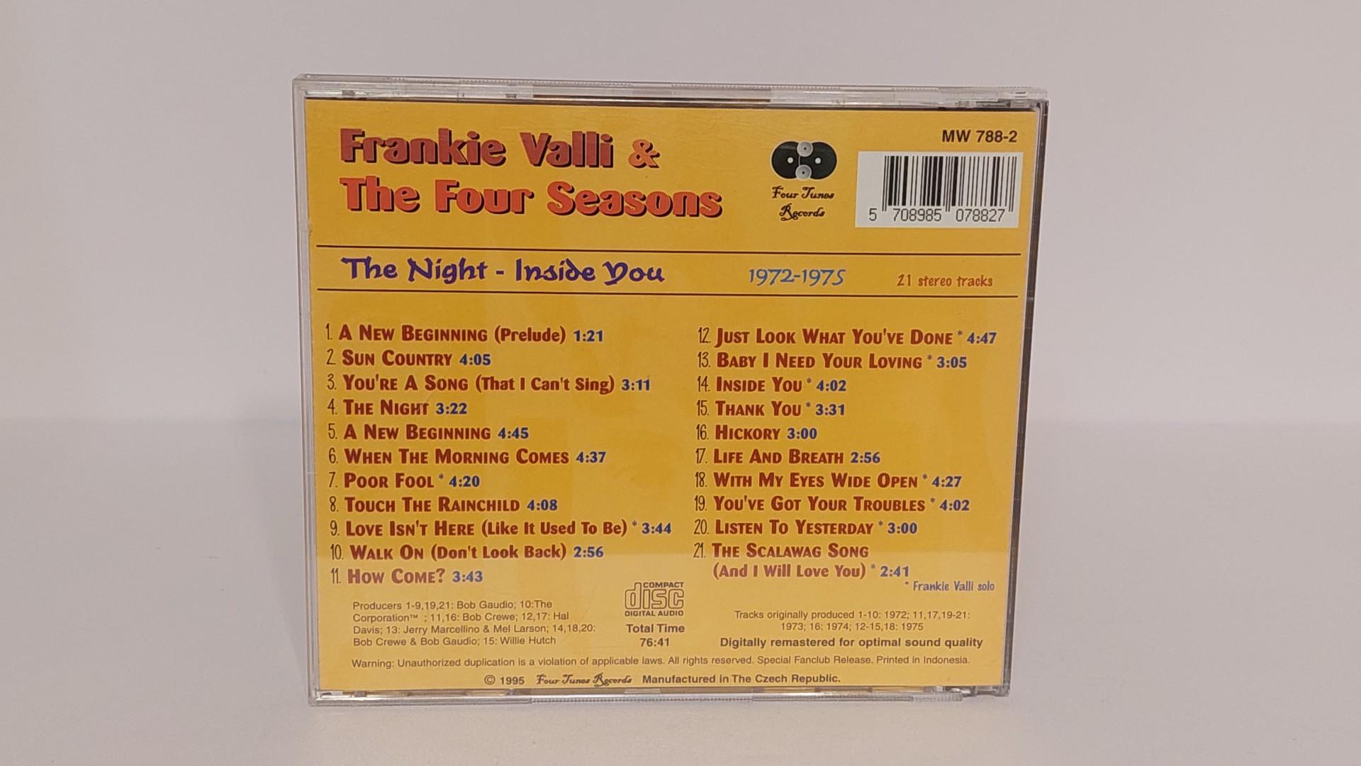 Audio CD Frankie Valli and The Four Seasons