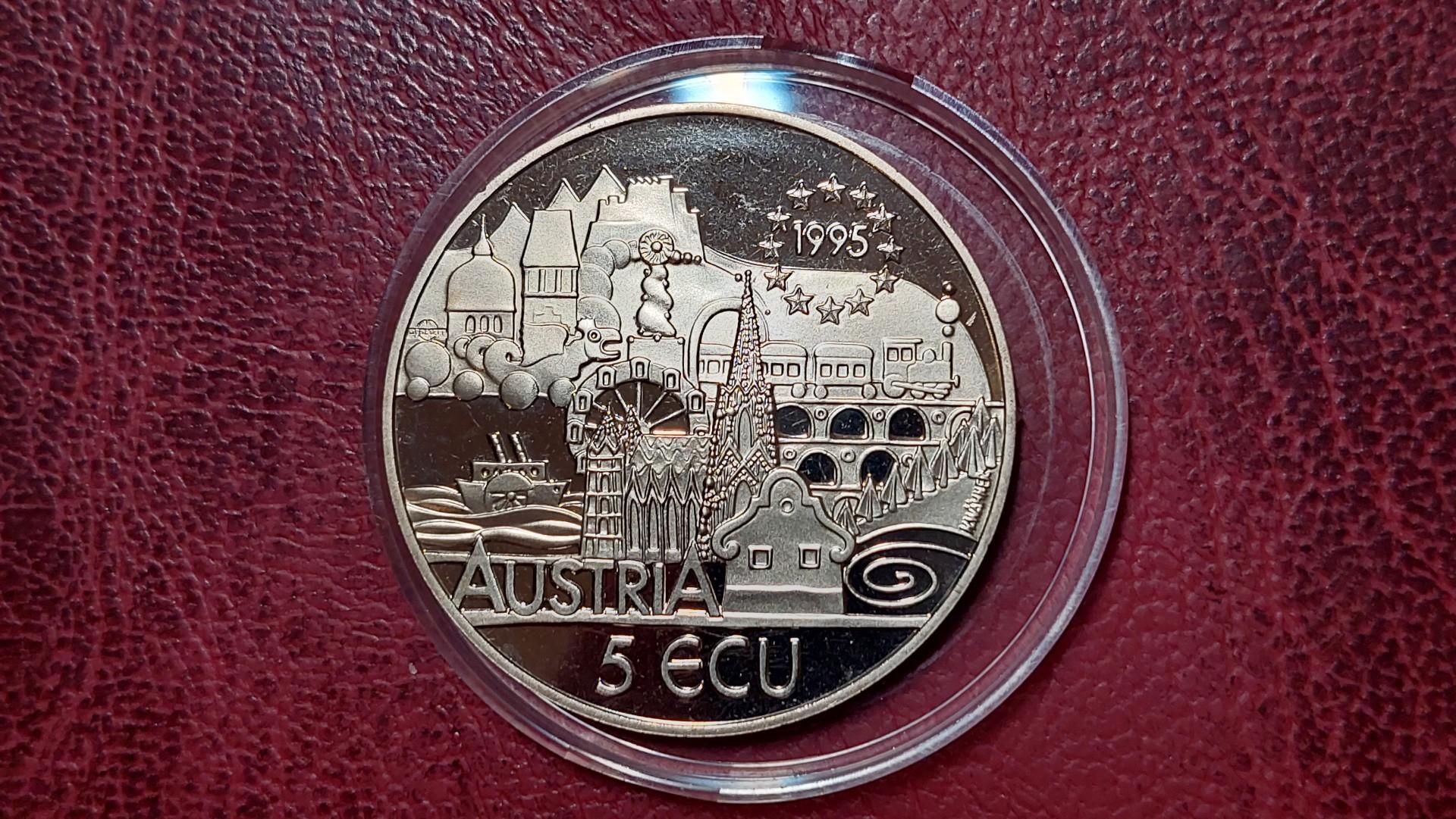 Austrija 5 ekiu, 1995 X# 22 Johano Štrauso