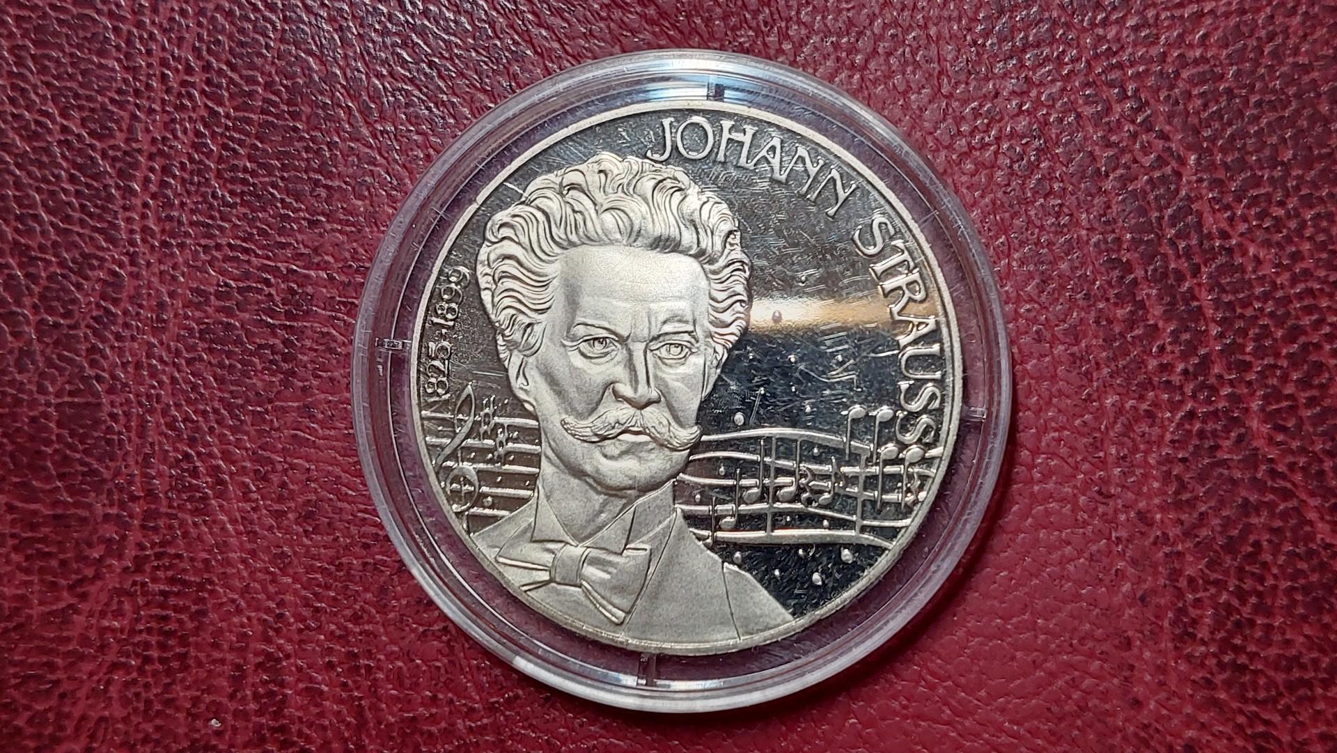 Austrija 5 ekiu, 1995 X# 22 Johano Štrauso