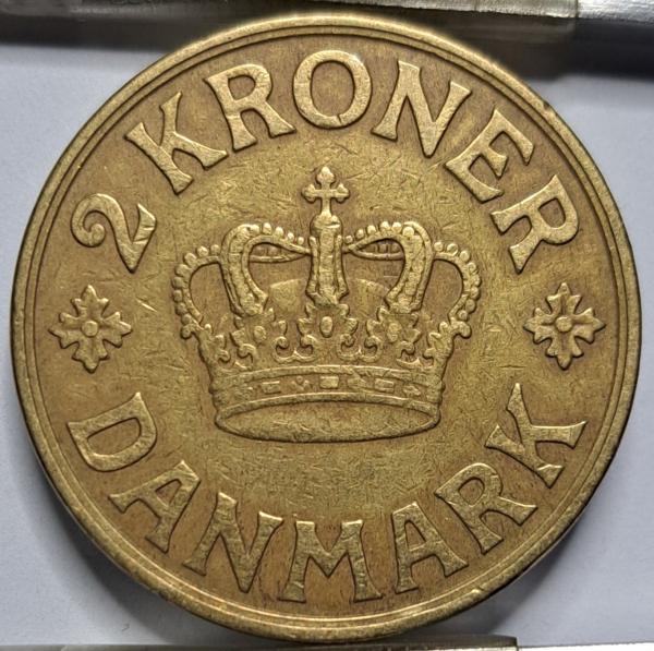 Danija 2 Kronos 1939 KM#825 (6688)