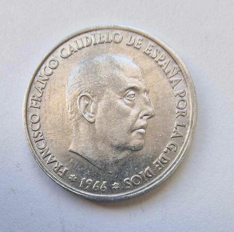 Ispanija 50 c 1966