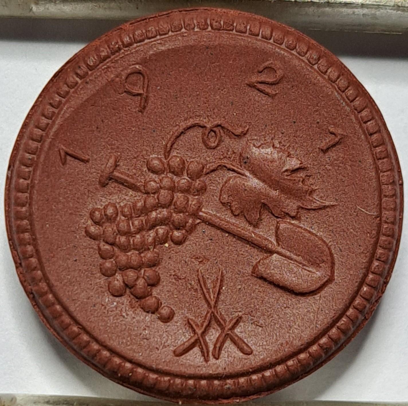 Saksonija 50 pfenigų 1921 N#38788 (6902)