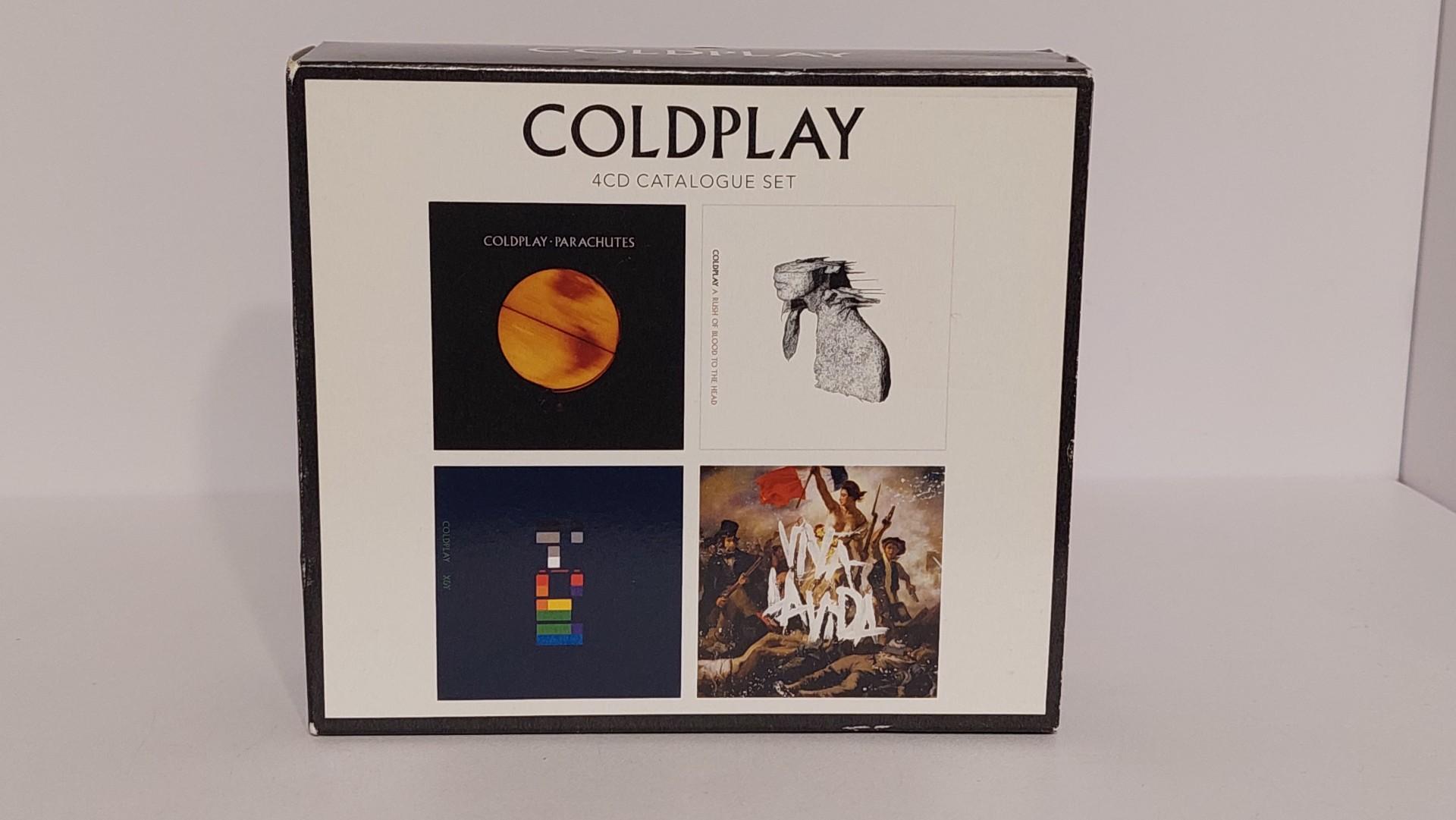 Audio Coldplay – 4cd Catalogue Set