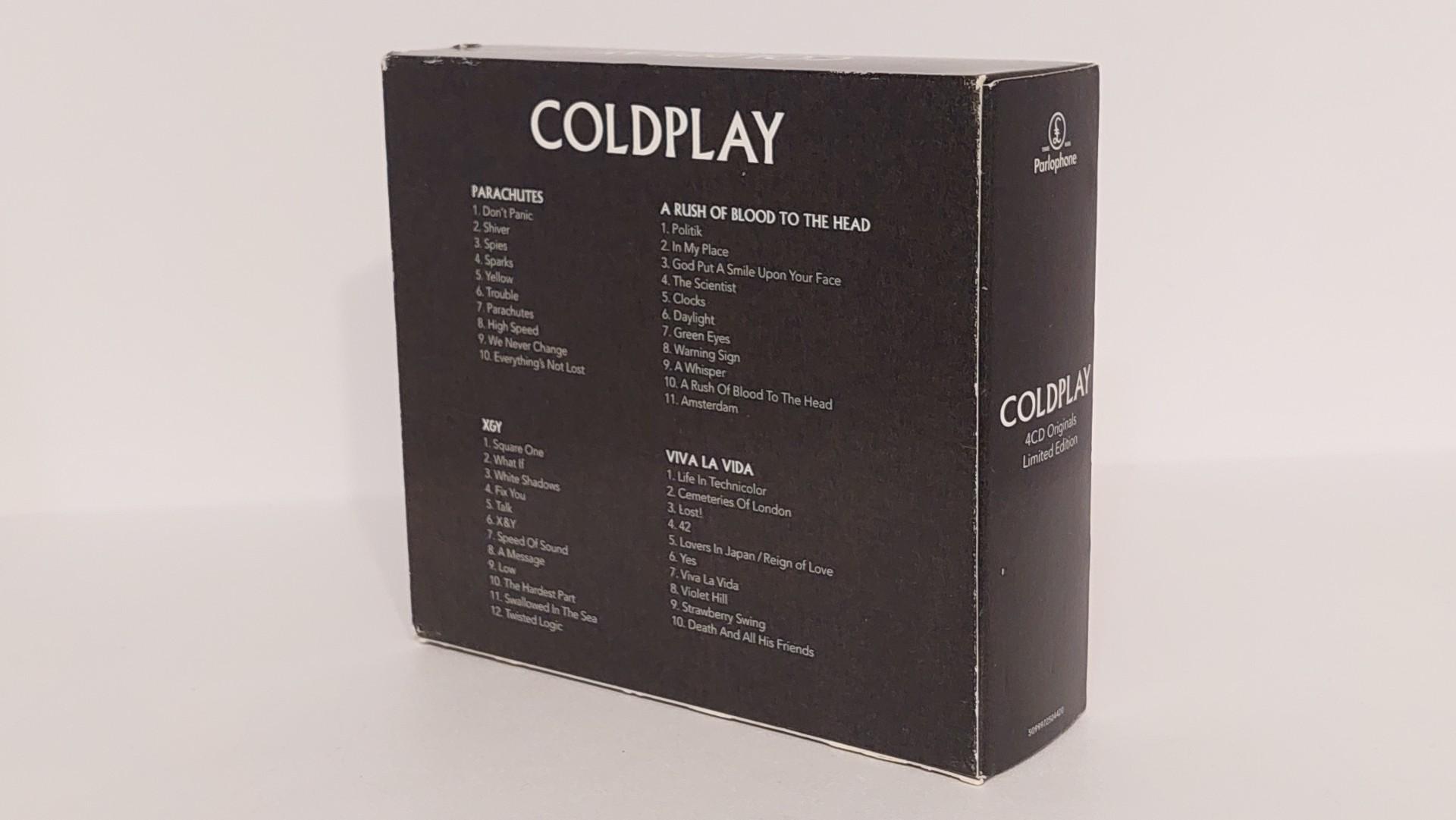 Audio Coldplay – 4cd Catalogue Set