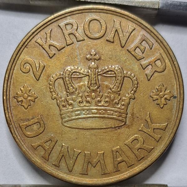 Danija 2 kronos 1940 KM#825 (7030)