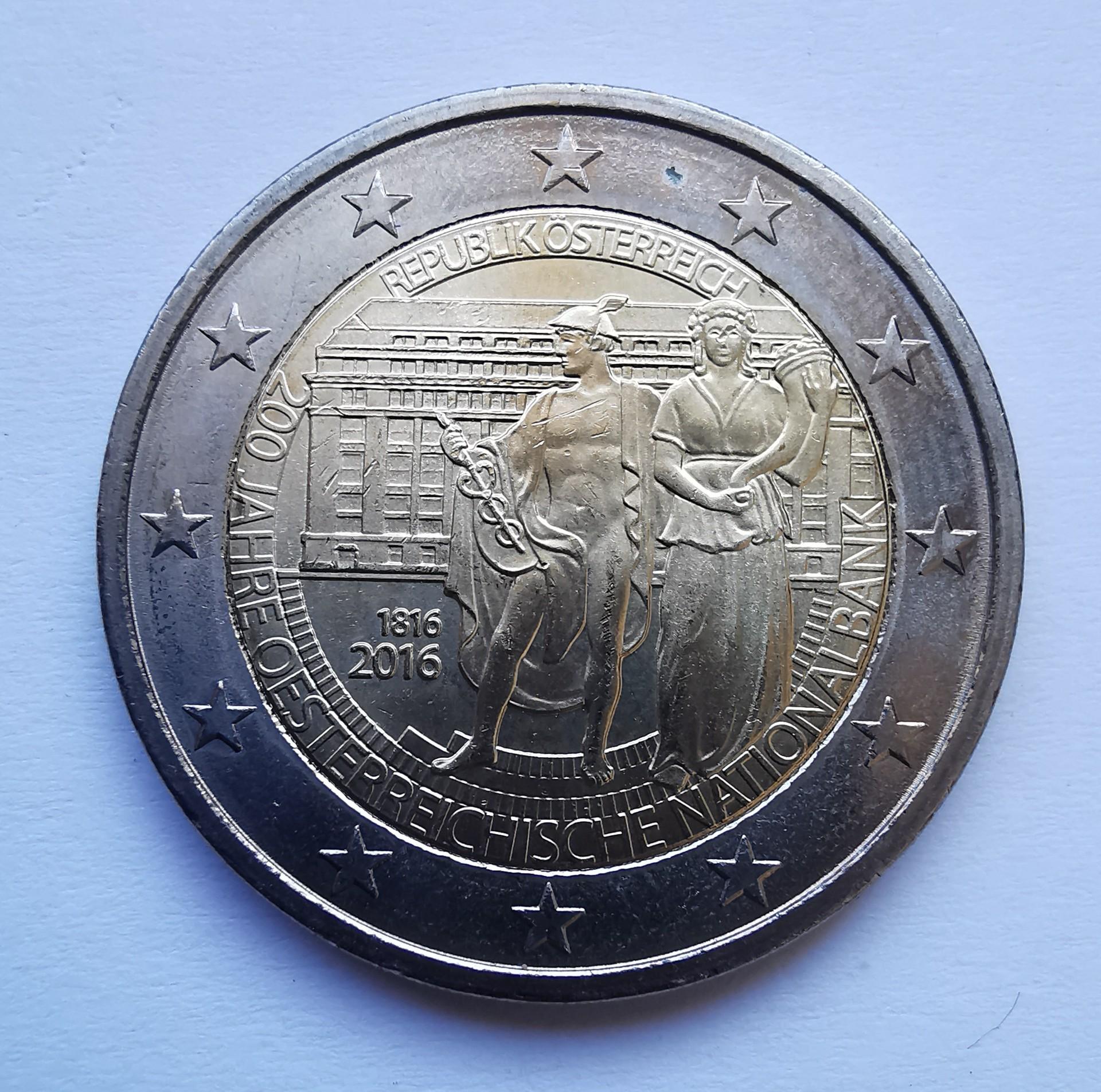 Austrija 2€ 2016