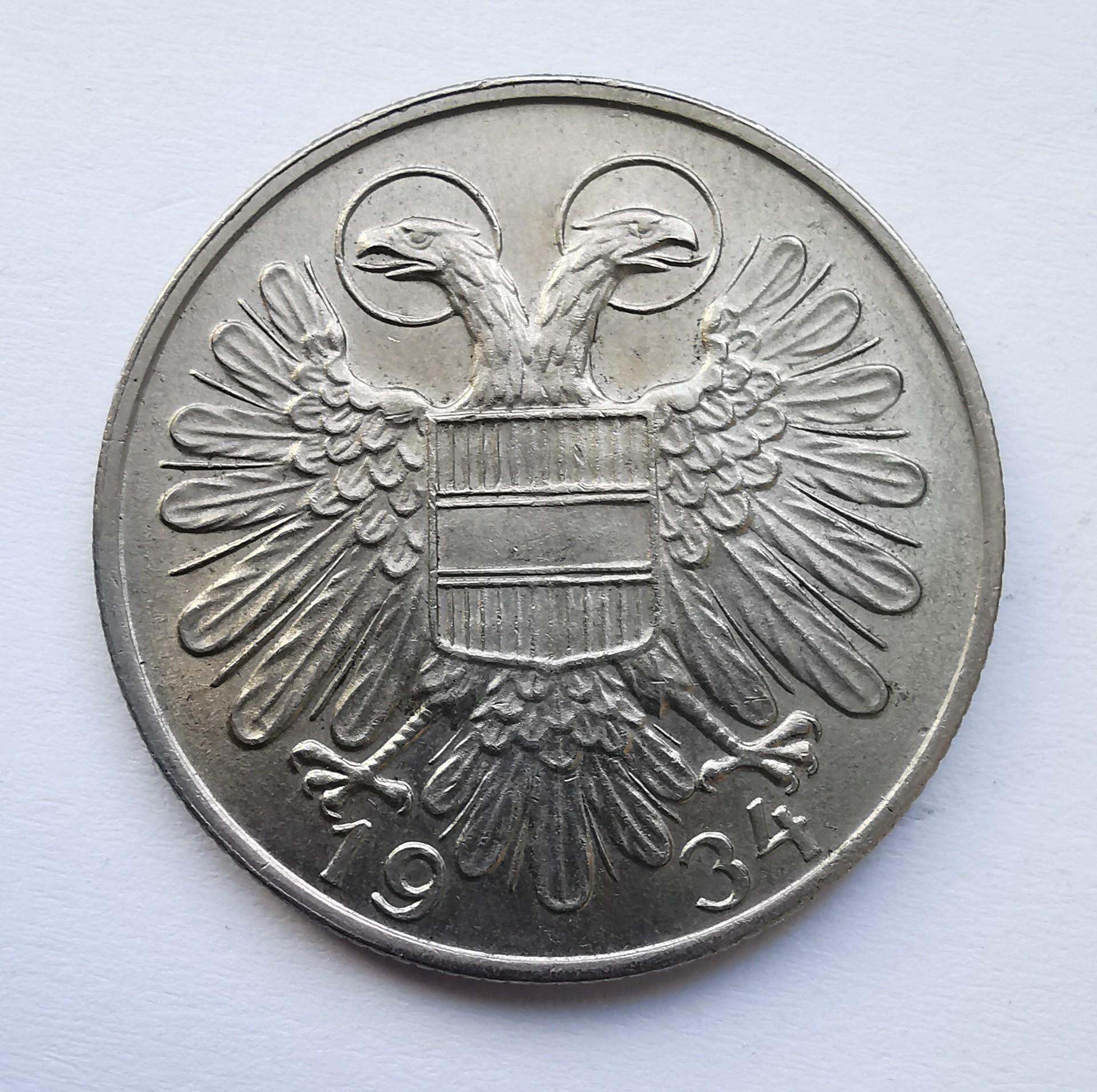 Austrija 1 šilingas 1934