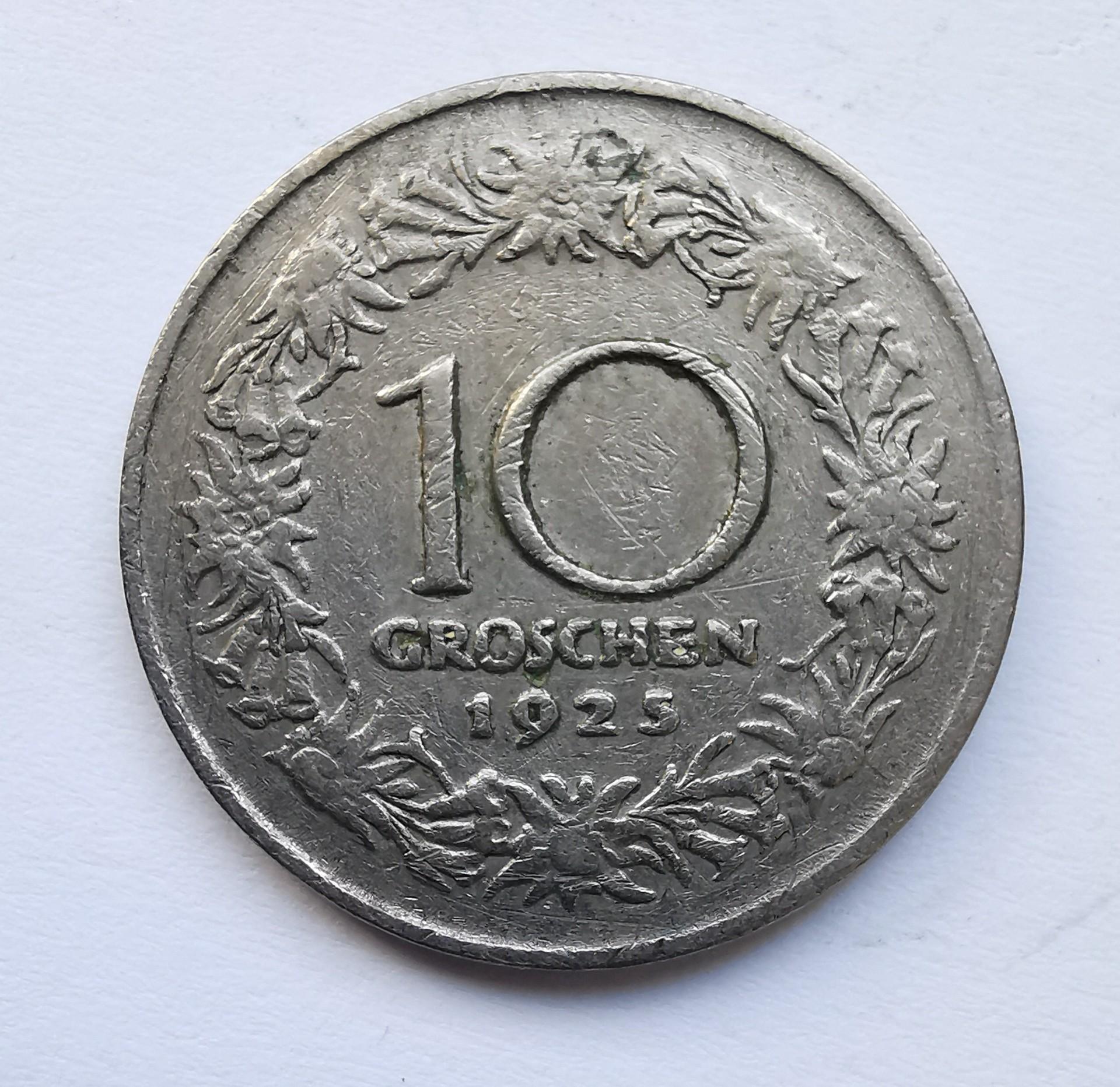 Austrija 10 gr 1925