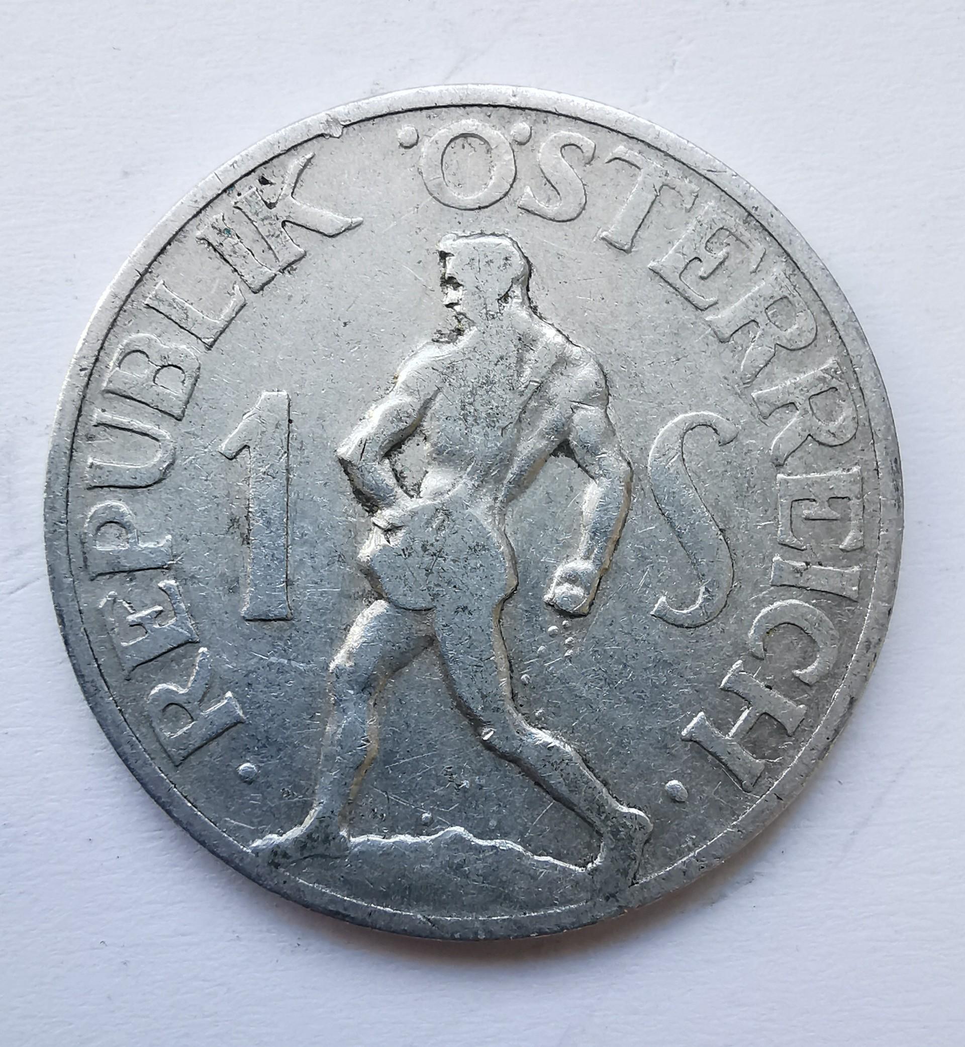 Austrija 1 šilingas 1947