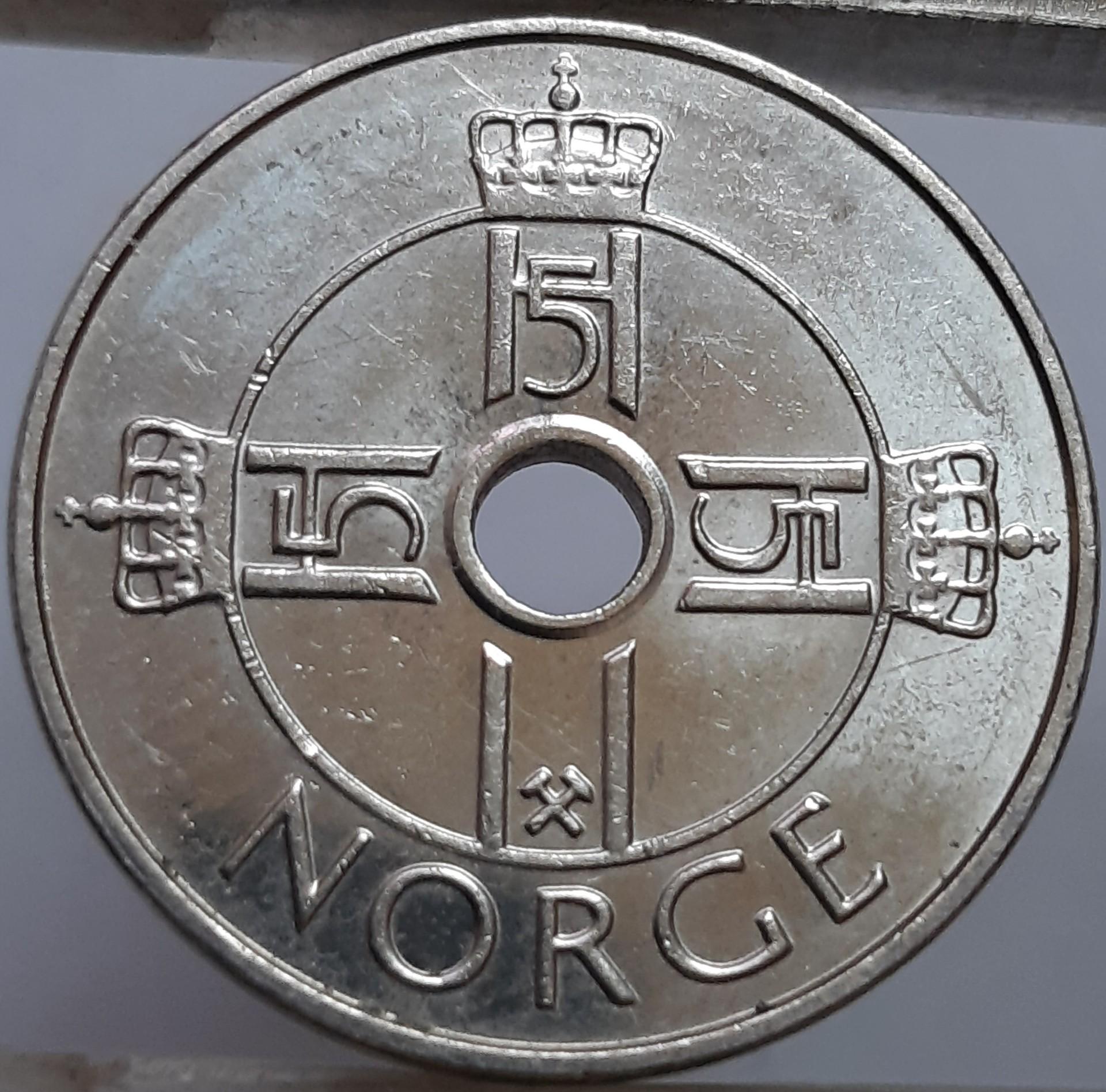 Norvegija 1 krona 2009 KM#462 (7250)