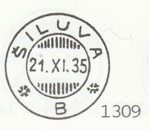 ŠILUVA B 1929.VI.10