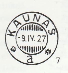 KAUNAS a 1926.X.10