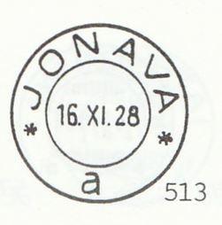 JONAVA a 1932.III.22