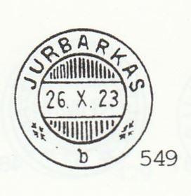 JURBARKAS b 1922.X.7