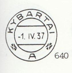 KYBARTAI A 1936.I.4