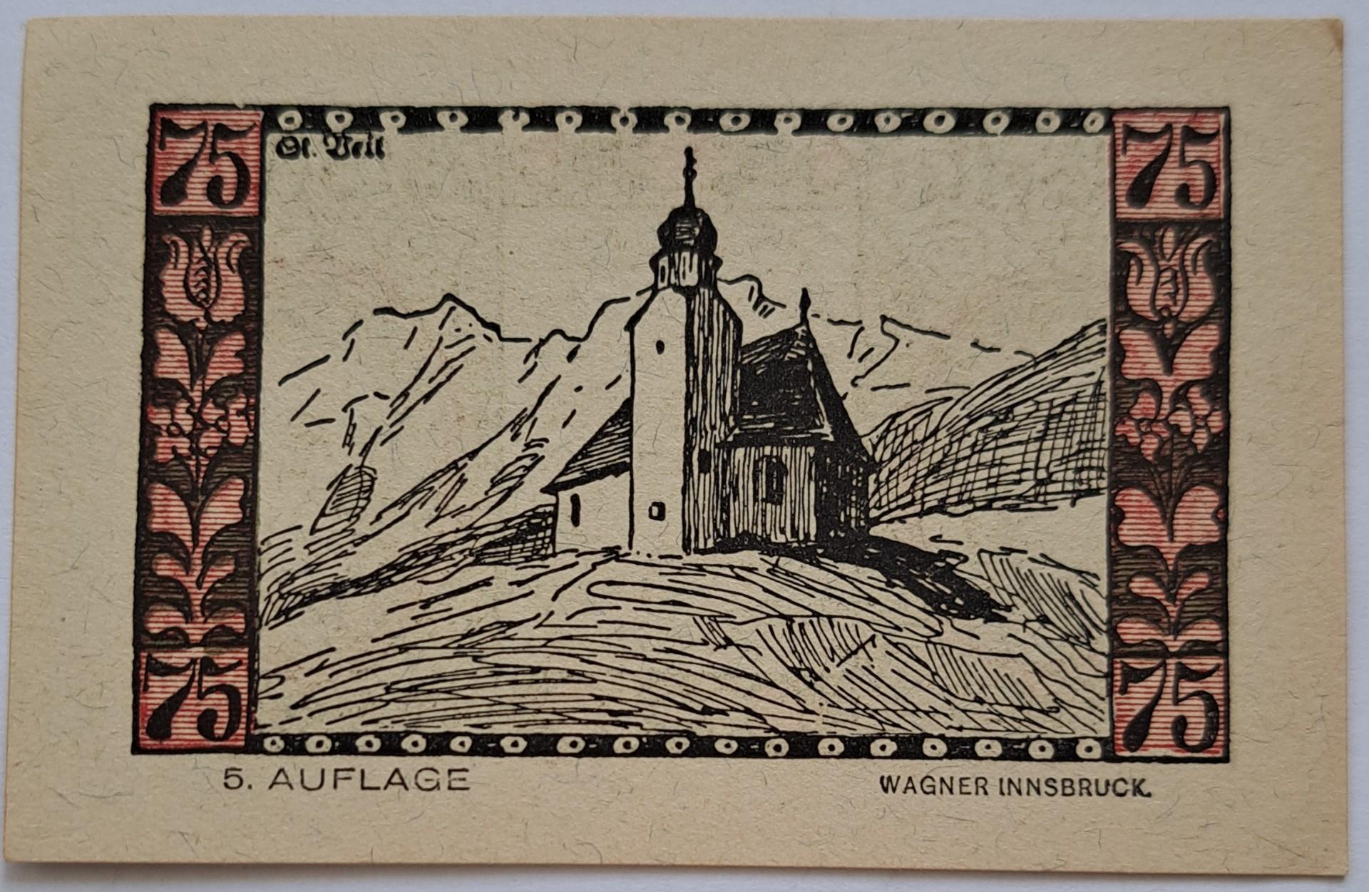 Austrija 75 heleriai 1918-1921 N#270611 (7253)