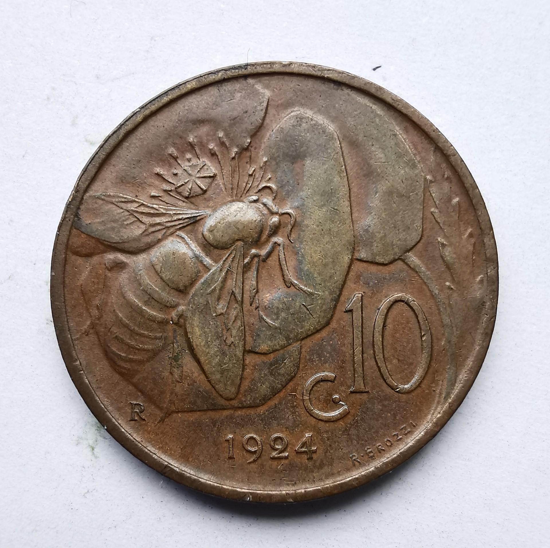 Italija 10 c 1924