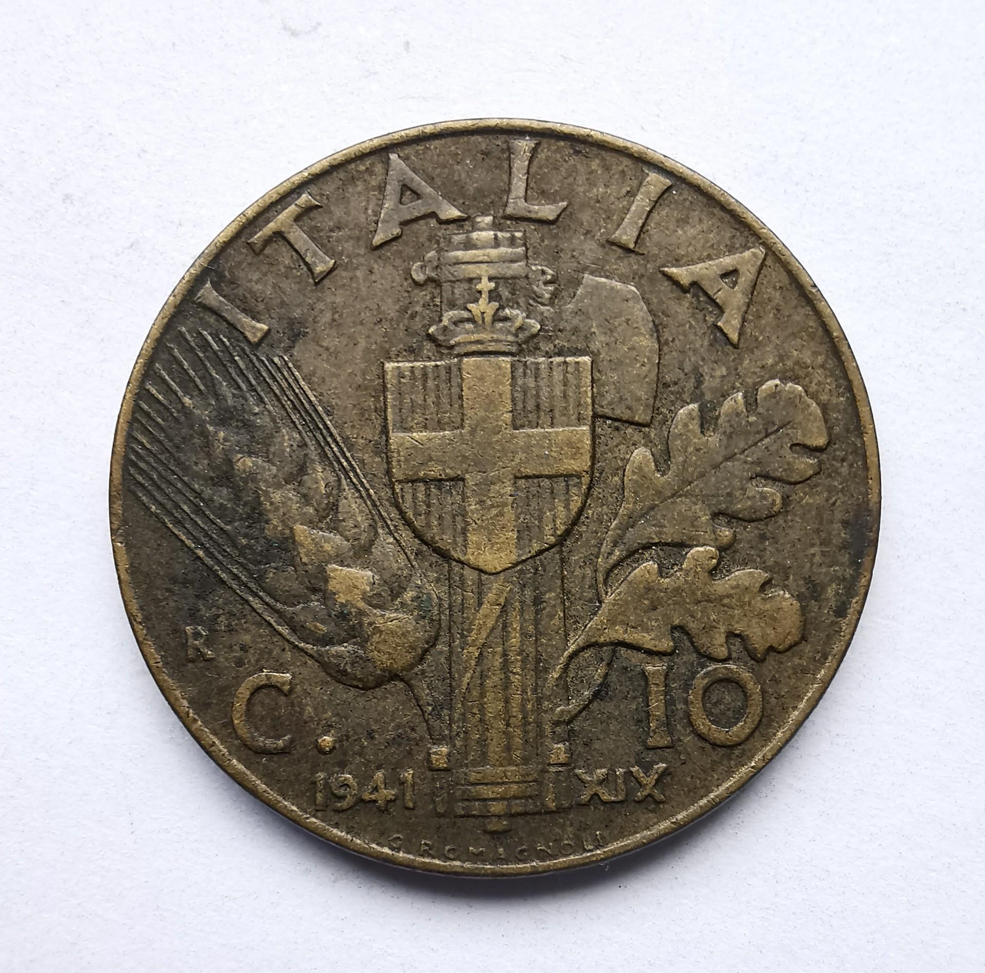 Italija 10 c 1941