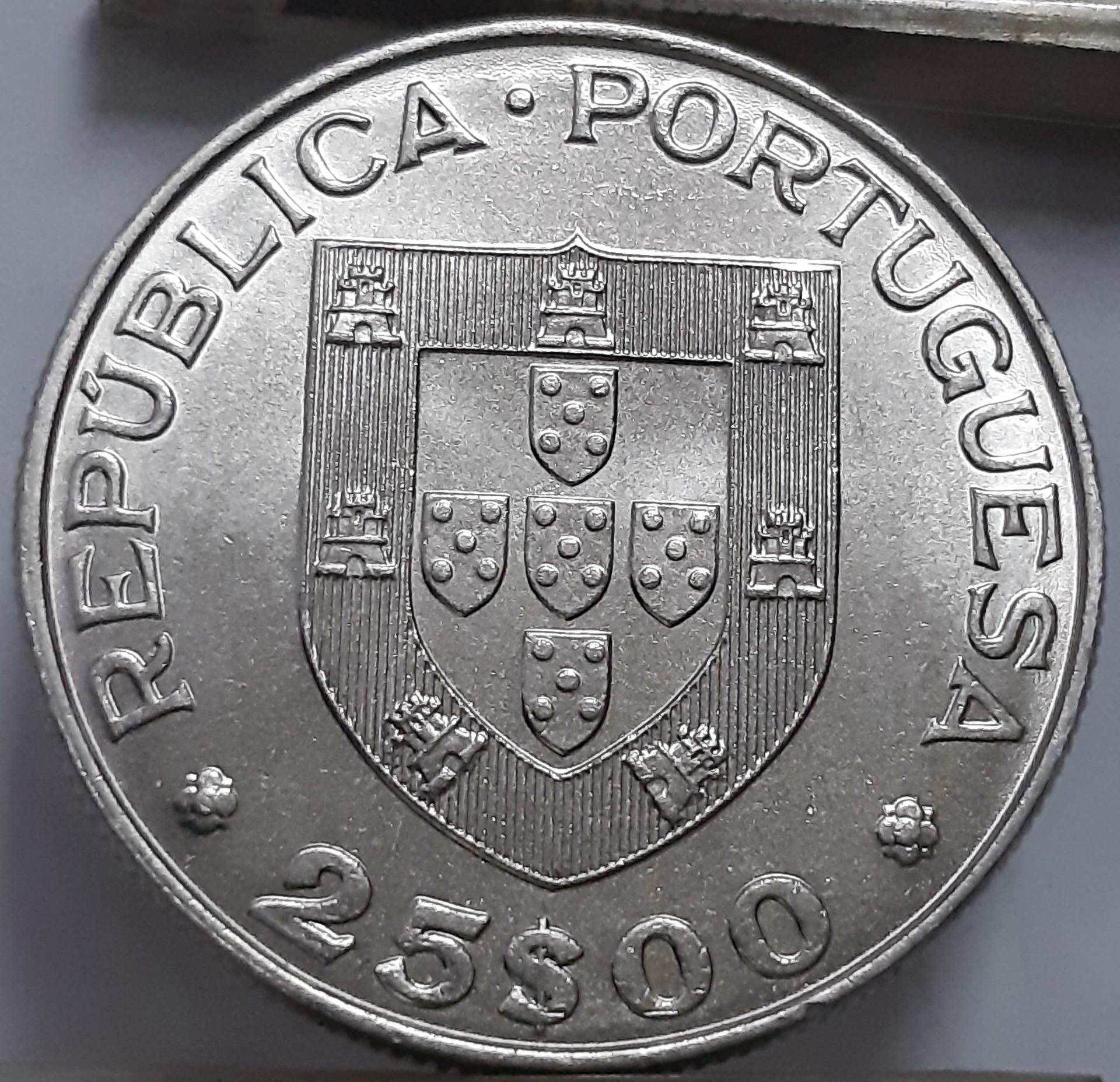 Portugalija 25 eskudai 1982 proginė KM#616 (7311)