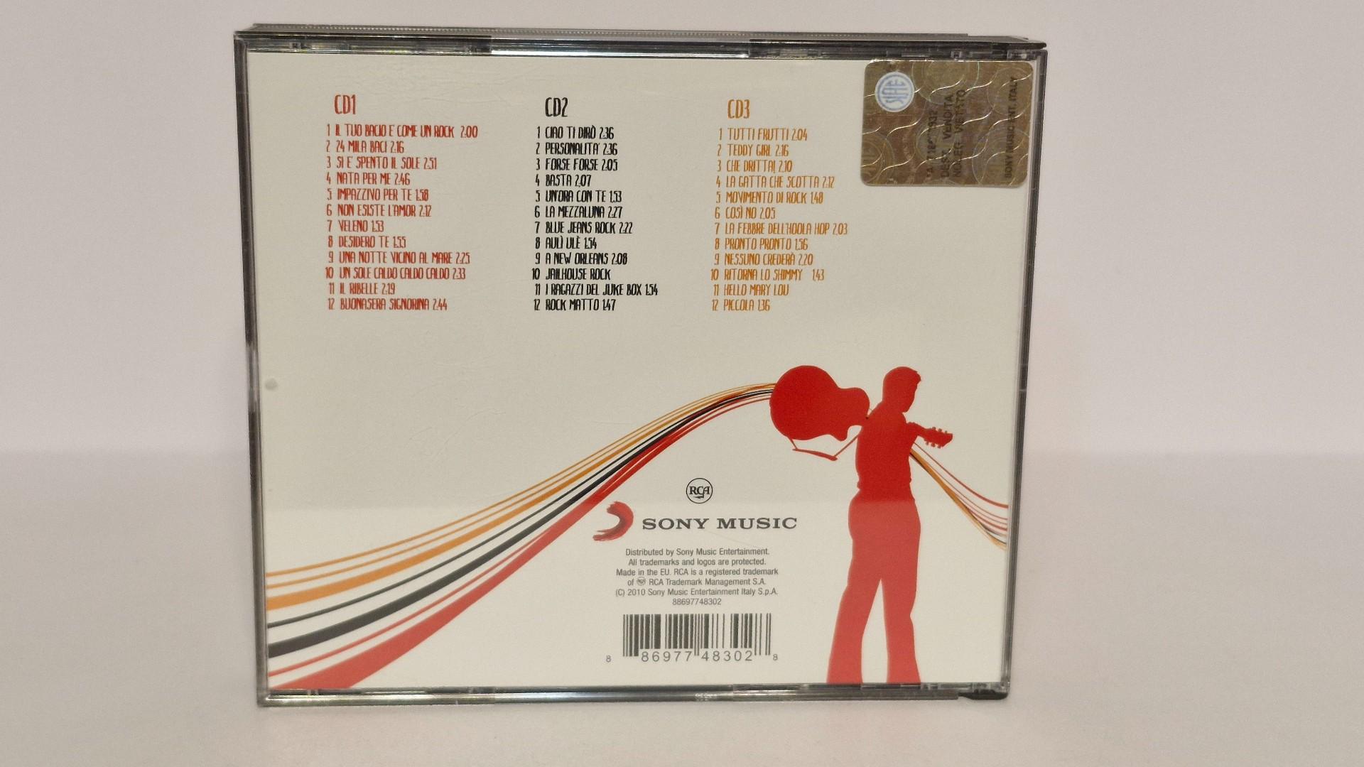 Audio 3cd Adriano Celentano – Il Ribelle Rock