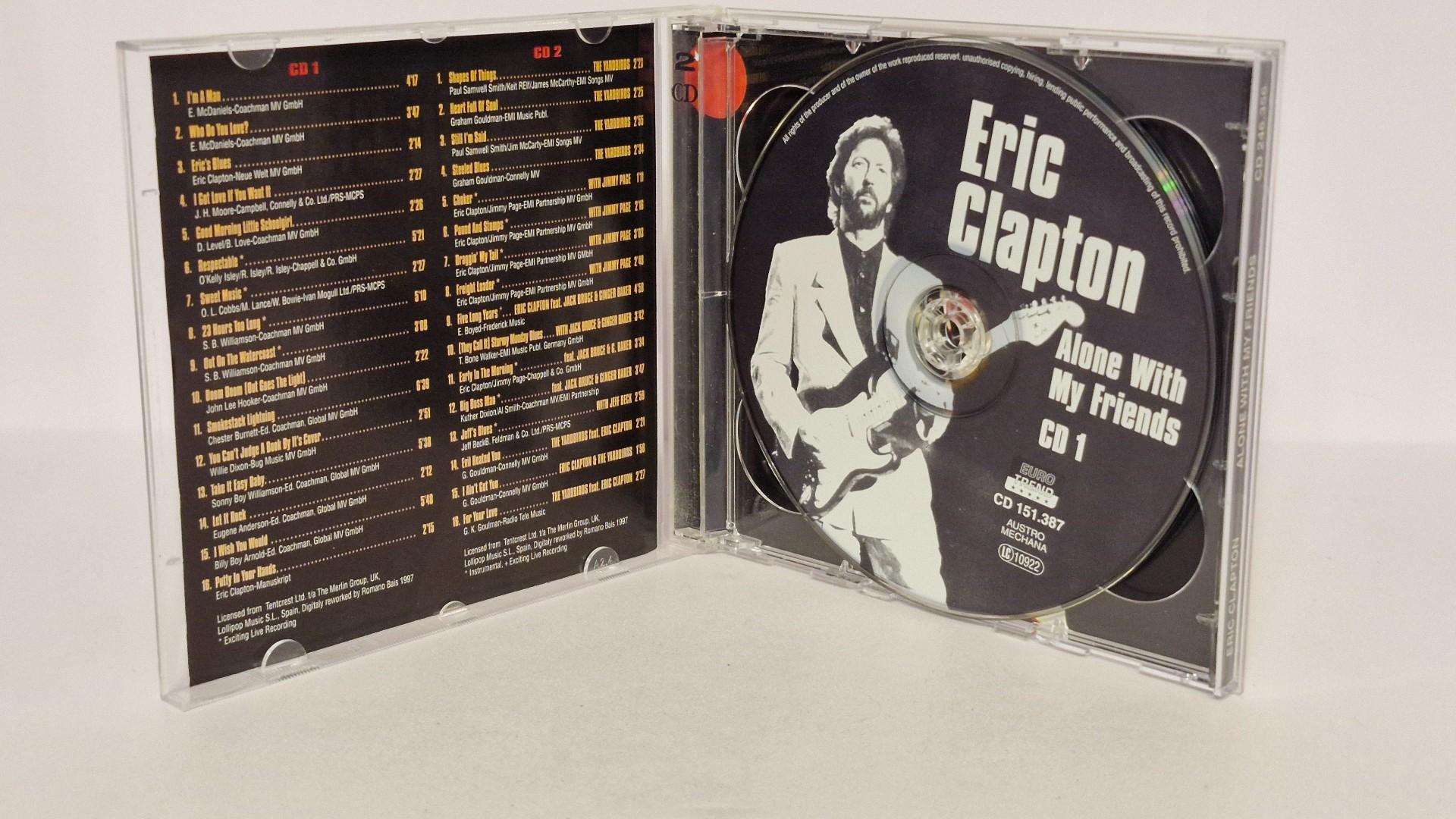 Audio 2cd Eric Clapton – Alone With My Friends