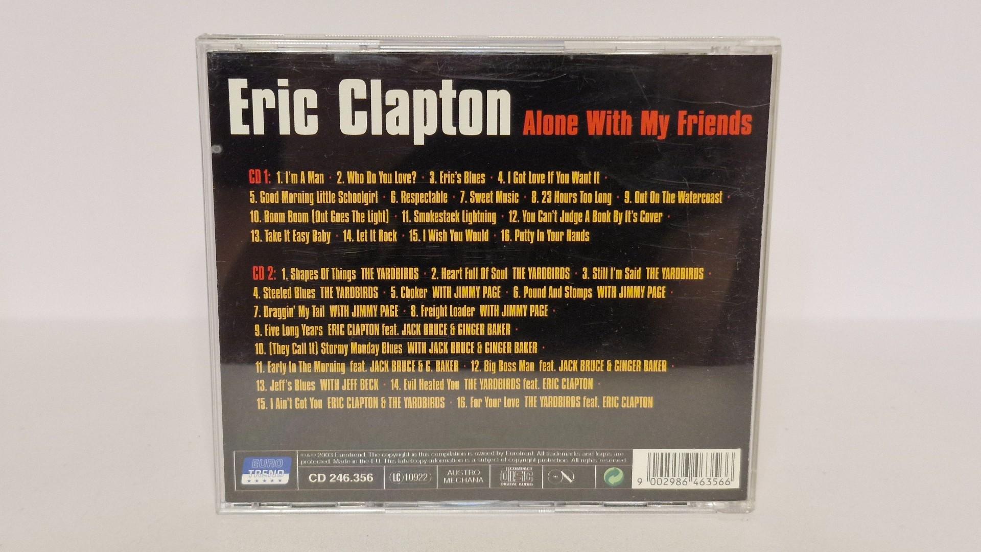 Audio 2cd Eric Clapton – Alone With My Friends