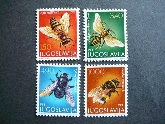 Jugoslavija 1978 Bites Vabzdziai Mnh