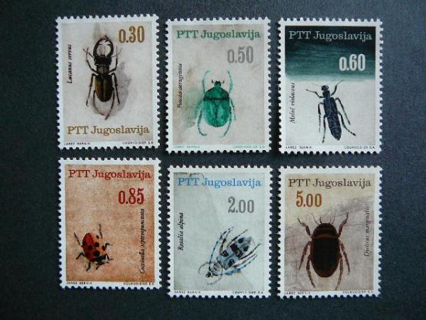Jugoslavija 1966 Vabalai Mnh
