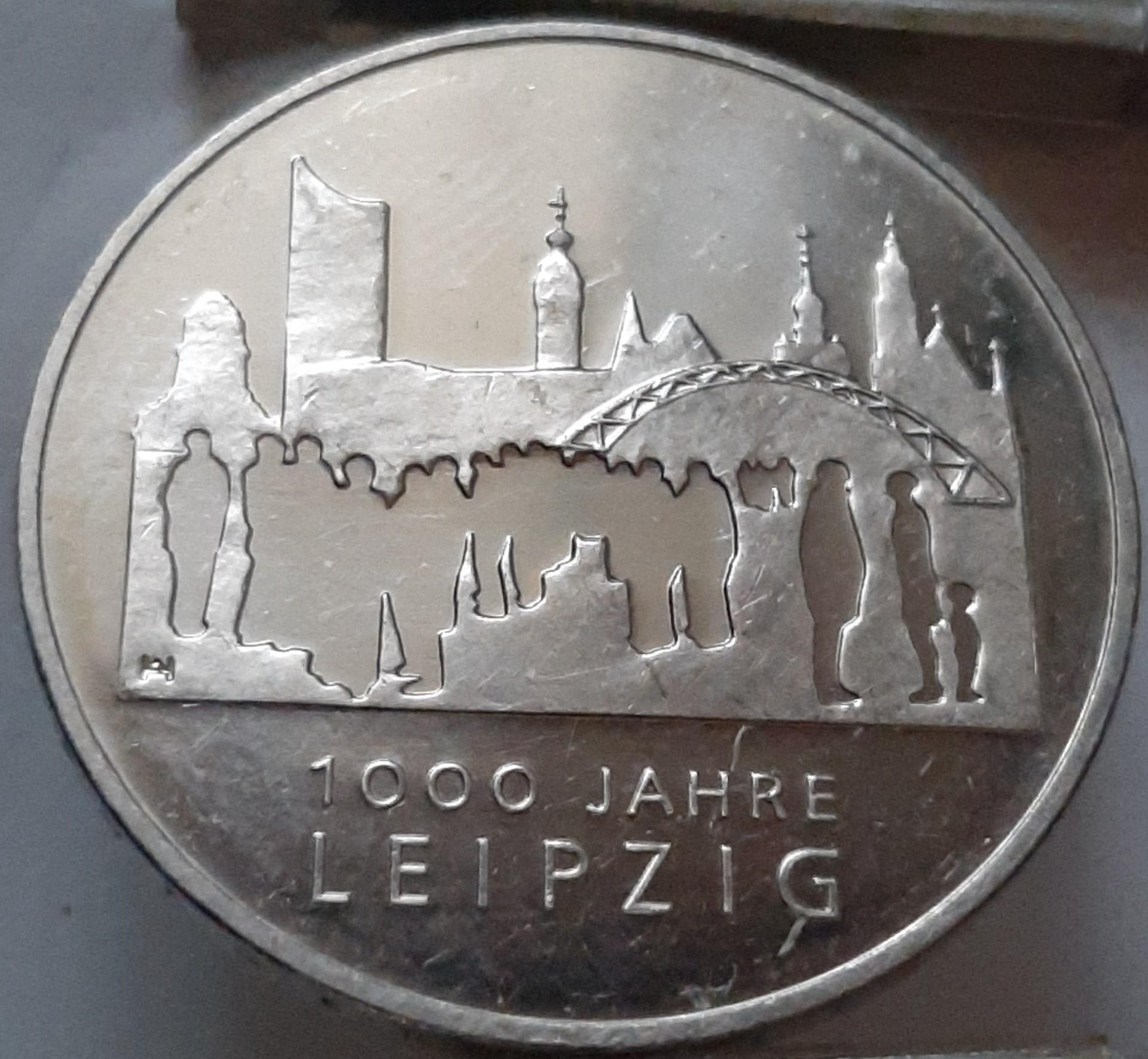 Vokietija 10 eurų 2015 kolekcinė KM#343 (7633)